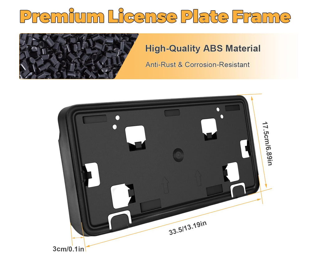 GZSH frame kit includes four long screws for easy installation.