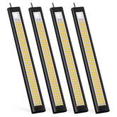 GZV 12V LED light bar front view for trailers delivers bright interior illumination