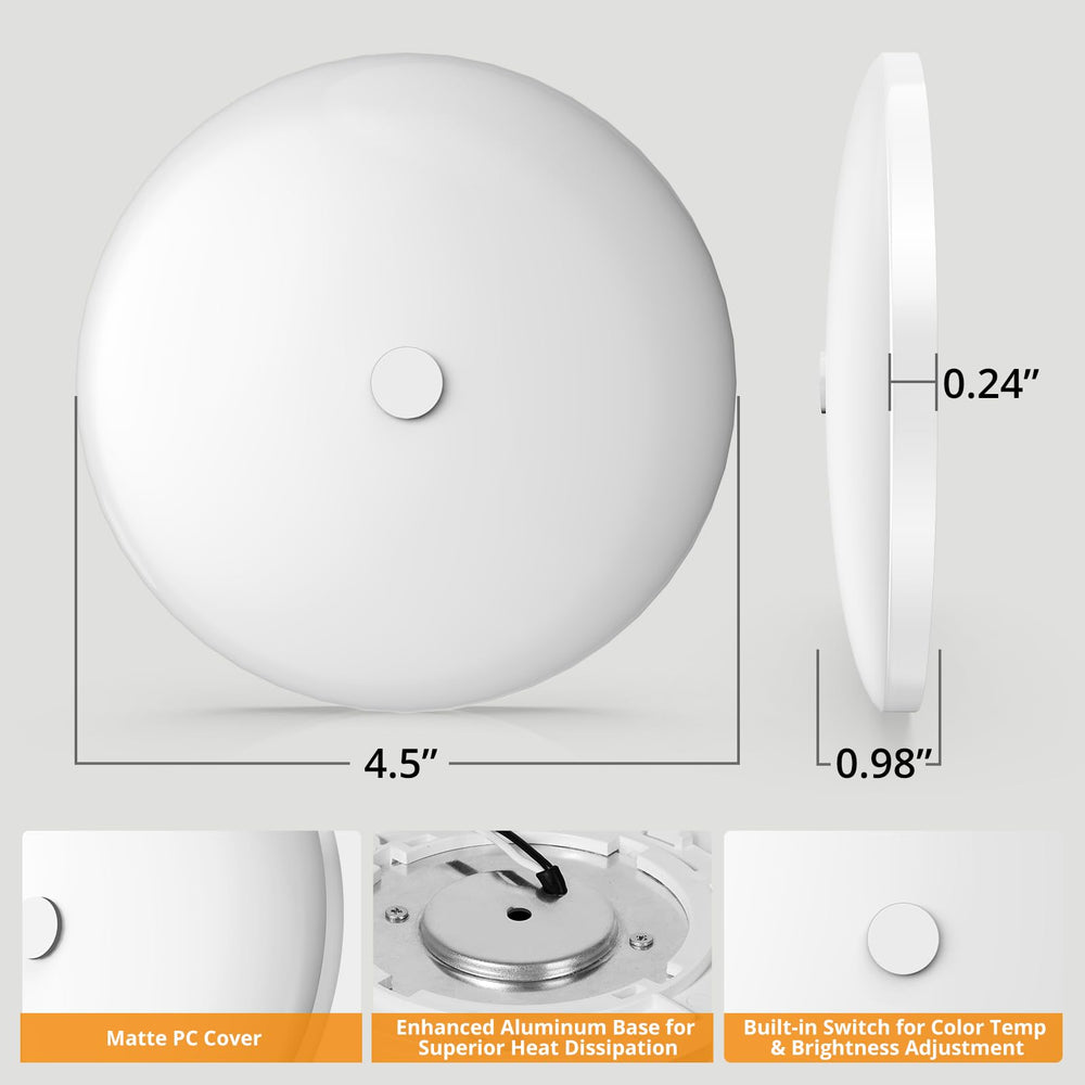 GZV RV interior light compatible with 12V systems across vehicles.