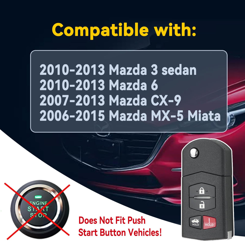 GZXNKEY compatibility badge showing FCC ID for secure fit.