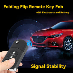 GZXNKEY packaged remote key fob ready for purchase and use.