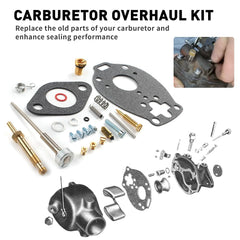 GZYF Ford tractor carburetor kit installation guidance for field use.