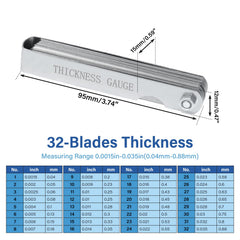 GZZTORES aluminum body spark plug gapper combines durability with light weight.