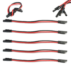 GZZTORES five-pack 12ga 2-pin quick disconnect connector for reliable automotive power.