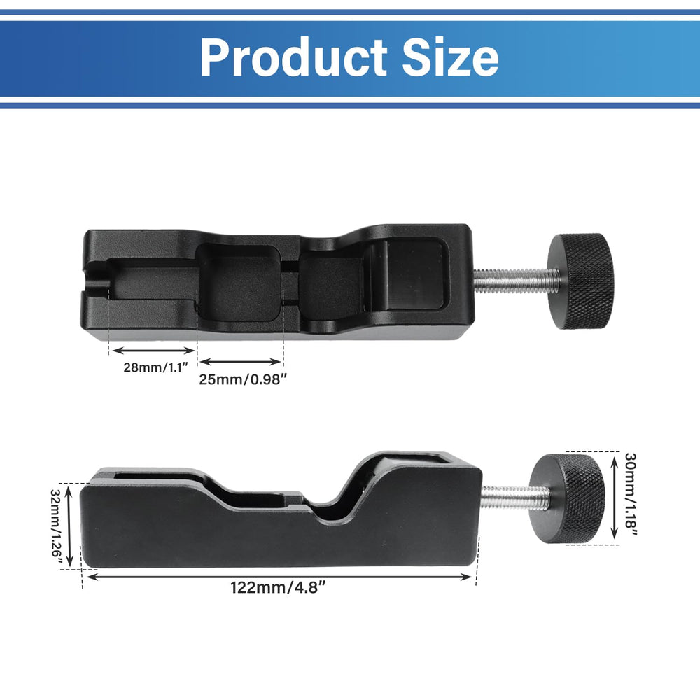 GZZTORES gap tool knob enables controlled adjustment of the electrode.