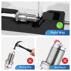 GZZTORES precision gap tool supports efficient car and motorcycle plugs.