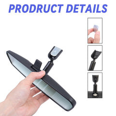 GZZTORES anti-glare rear view mirror reduces night glare for clearer driving.