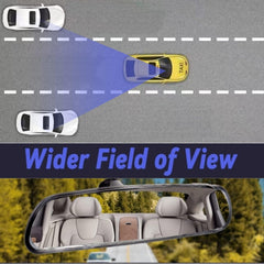 GZZTORES clear glass enables crisp rear visibility in varying lighting.