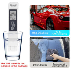H&G lifestyles spotless water system suitable for boats and motorcycles and solar washing.