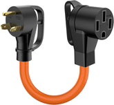 H3JANG EV adapter plug and socket enabling safe TT-30P to 14-50R conversion.