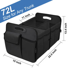 Habopet trunk organizer in waterproof oxford fabric protects contents