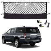 Hacyikee envelope cargo net folded for compact trunk storage and quick setup.