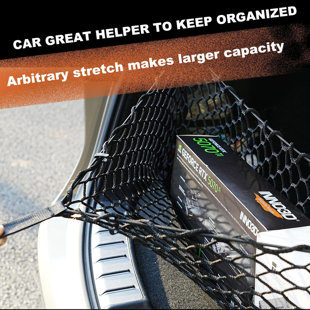 Hacyikee cargo net for Grand Cherokee L WL fits 3-row and 2-row layouts.