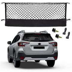 Hacyikee envelope style cargo net for Subaru Outback keeps trunk items secure
