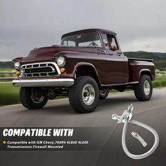 29.58-inch dipstick length reaches GM/Chevy installations smoothly.
