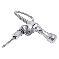 HAHAHA TH700R4 dipstick, firewall-mounted, quick oil level checks.