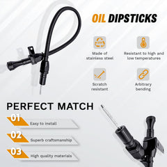 HAHAHA TH350/TH400 dipstick provides OEM-like fit for solid performance.