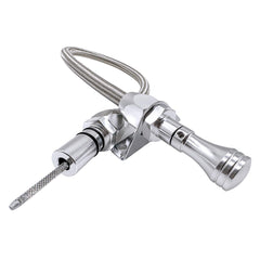 HAHAHA Flex Transmission dipstick with firewall mount for TH350/TH400.