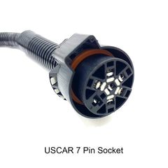 HaHeHo 4-pin flat connector detail for flexible lighting setup