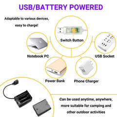 Haigoo Camper Lights timer function enabling automatic shutoff after hours
