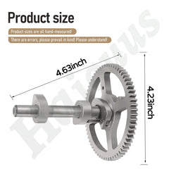Haiouus camshaft kit gasket-packaging shows included seals and fasteners.