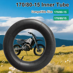 HAKSNGCL 170/80-15 inner tube boosts load support and longer service life