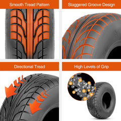HALBERD 145/70-6 drainage pattern image illustrates efficient water shedding.