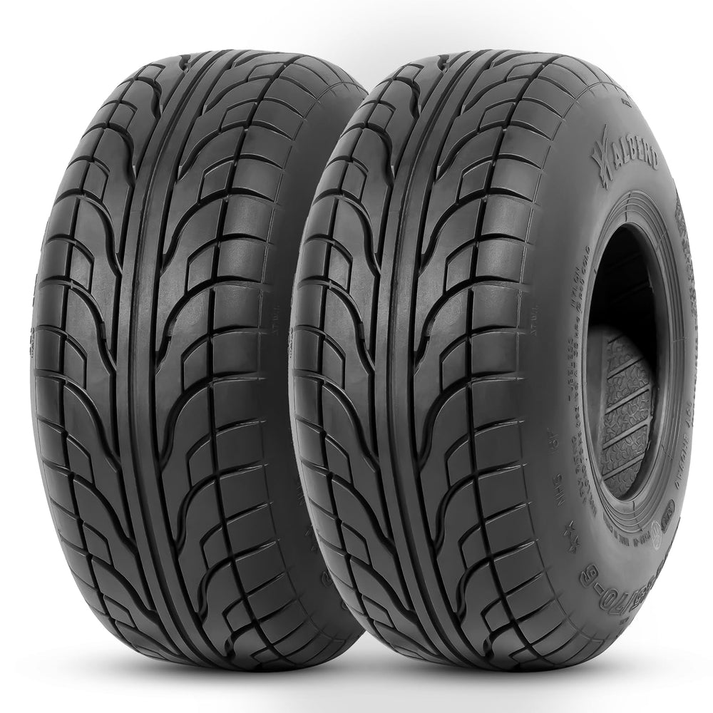 HALBERD 145/70-6 tire sideview highlights compact off-road performance for mini bikes.
