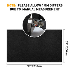 Halero 78x90 underfelt carpet for RVs, boats, and trucks.