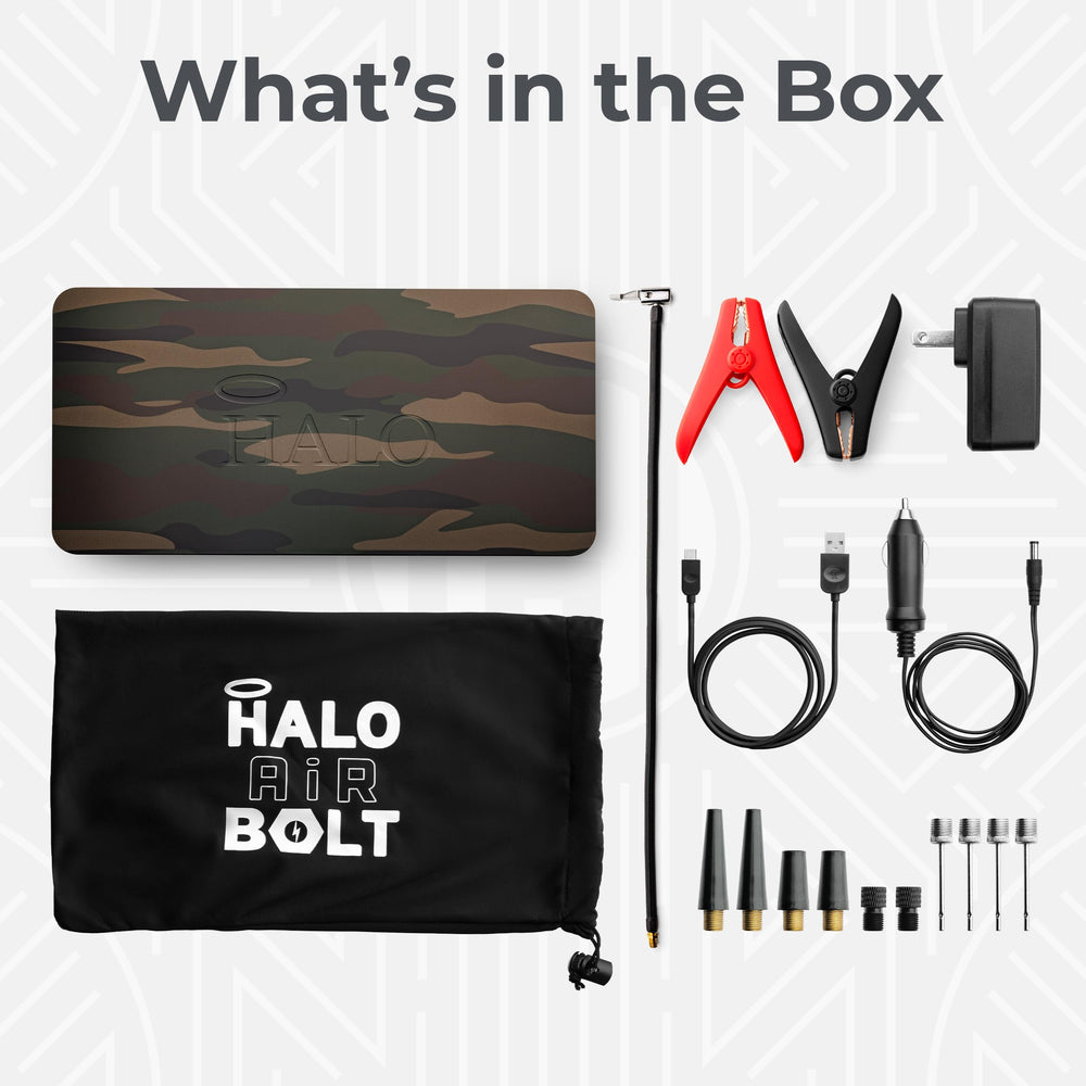 HALO Bolt Air car charger powers devices during trips