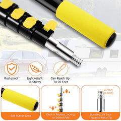 Hammrit long-reach cleaning system reaches up to 20 feet
