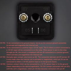 Hamolar 4-terminal relay offers solid connections for versatile circuit control.