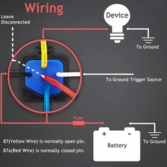 Hamolar heavy-duty 12 AWG wires bundle ensures high-load connections.