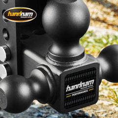 Handnam 2-inch receiver hitch fits standard trailers securely.
