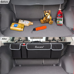 Hanemia bottle holder pocket keeps drinks upright during trips.
