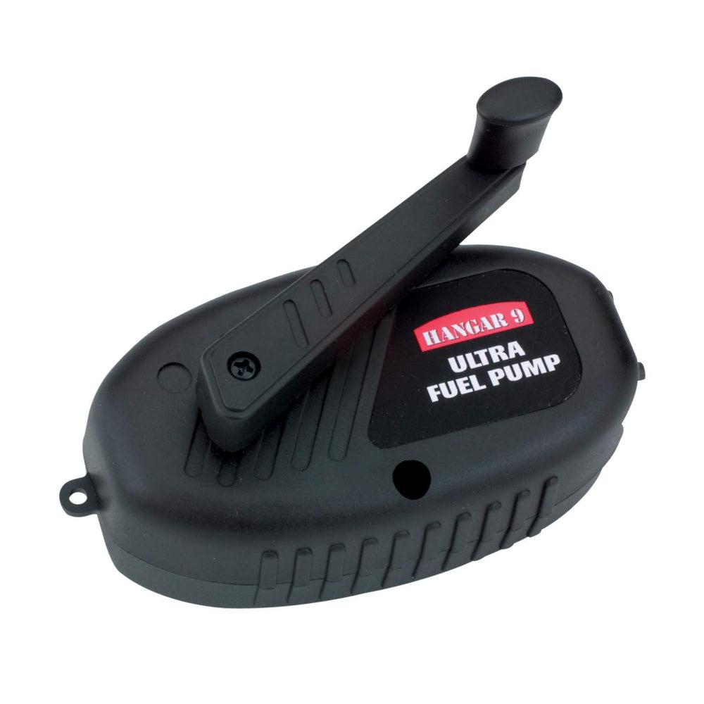 Hangar 9 Ultra Fuel Pump Han155 enables fast gas and glow fuel transfer.