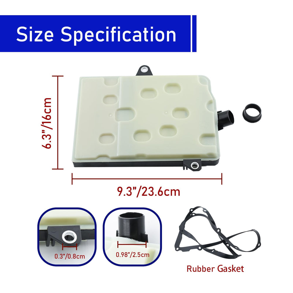 HangFusho 10R80 filter kit side view shows durable, easy-to-install design.
