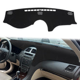HanLanKa dashboard cover for Lexus ES350, black, custom fit reduces glare and wear.