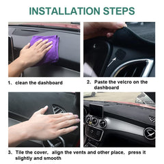 HanLanKa premium carpet resists fading for long-lasting dashboard aesthetics.