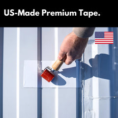 Hanse Syntec Systems HSS tape seals a flat roof edge
