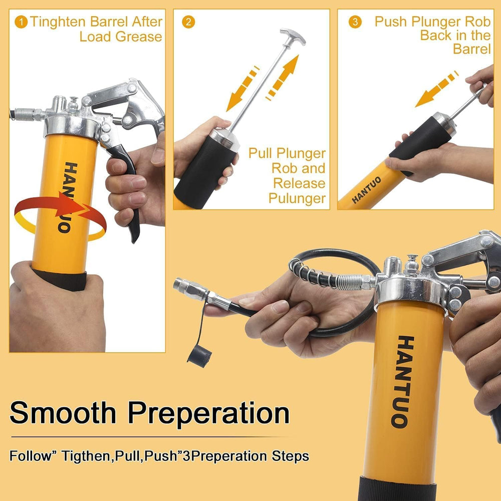 HANTUO reinforced couplers and extension pipes for versatile use