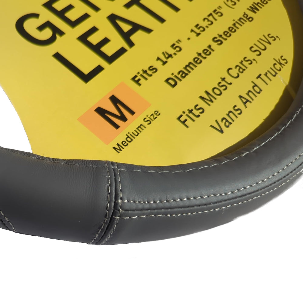 HANWOLF steering cover is easy to clean with leather-safe cleaners