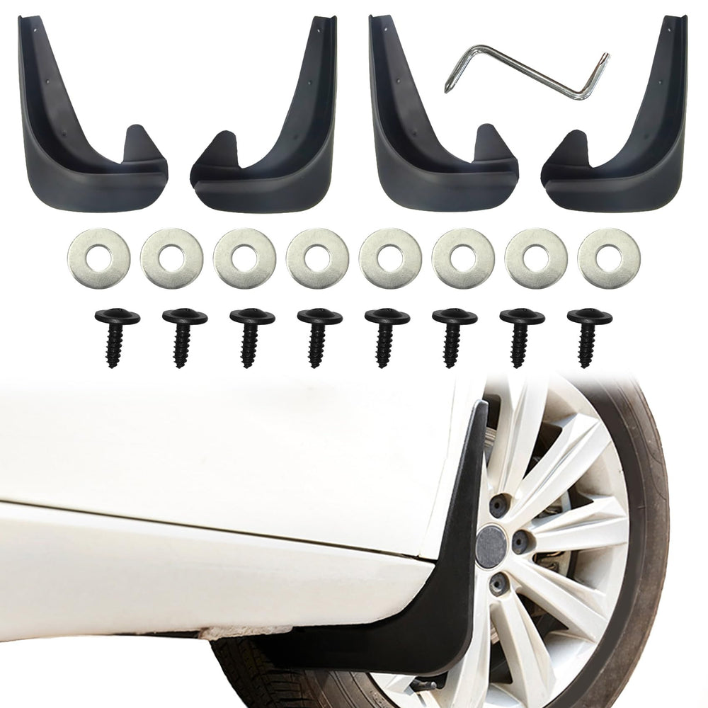 HAOBO mud flaps front view protects wheel wells from dirt