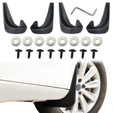HAOBO mud flaps front view protects wheel wells from dirt