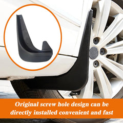 HAOBO mud flaps package contents including screws and spacers