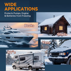 Haoguo marine-grade durability housing protects against salt and moisture.