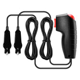 Haoguo remote starter switch front view with ergonomic grip for easy handling.