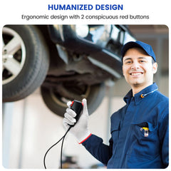 Haoguo remote starter switch in use demonstrates convenient remote start control.