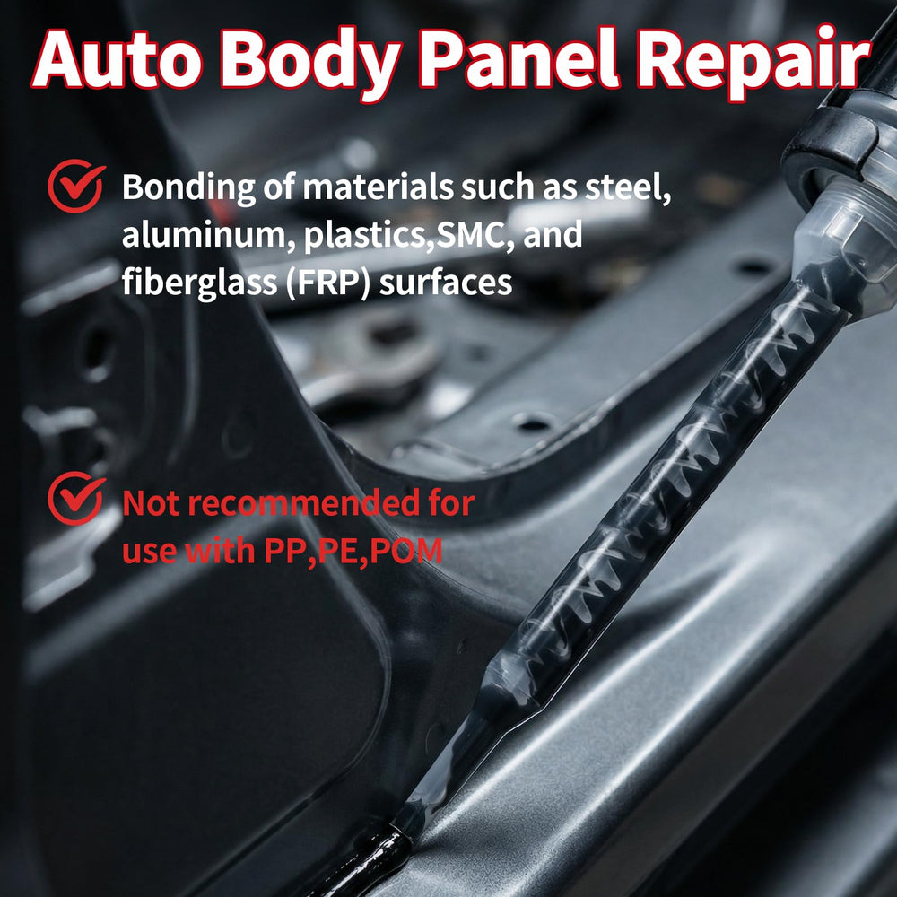 HAOSLINE metal-plastic bonding adhesive works on steel, aluminum, plastics