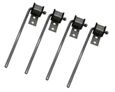 HAOXAOON exhaust hanger 4-pack ready for secure mounting.